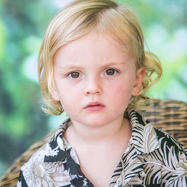 serious child personality portrait photography child care
