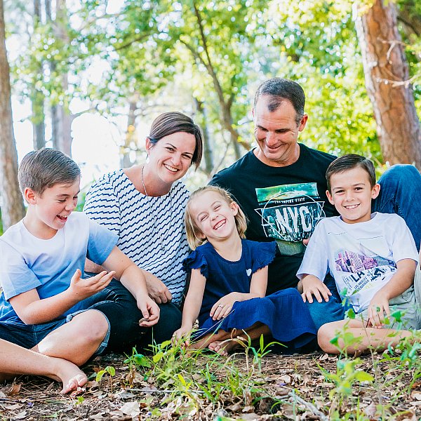 playful natural candid journalistic style family portraits brisbane photographer