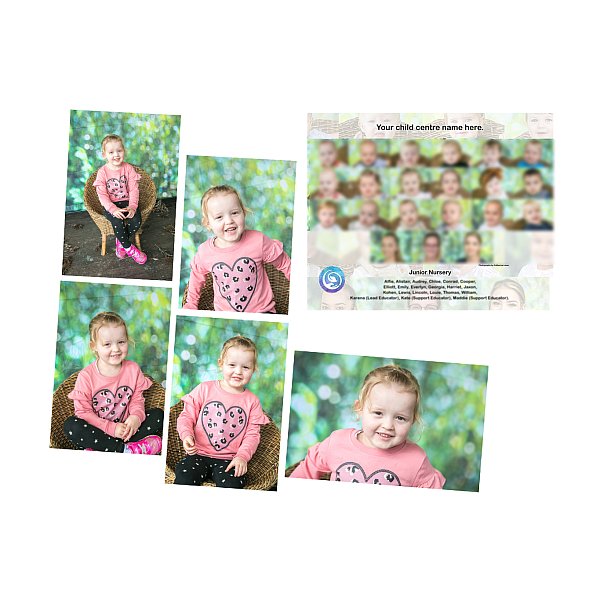 Sample Childcare Photo Package Room Composite Prints