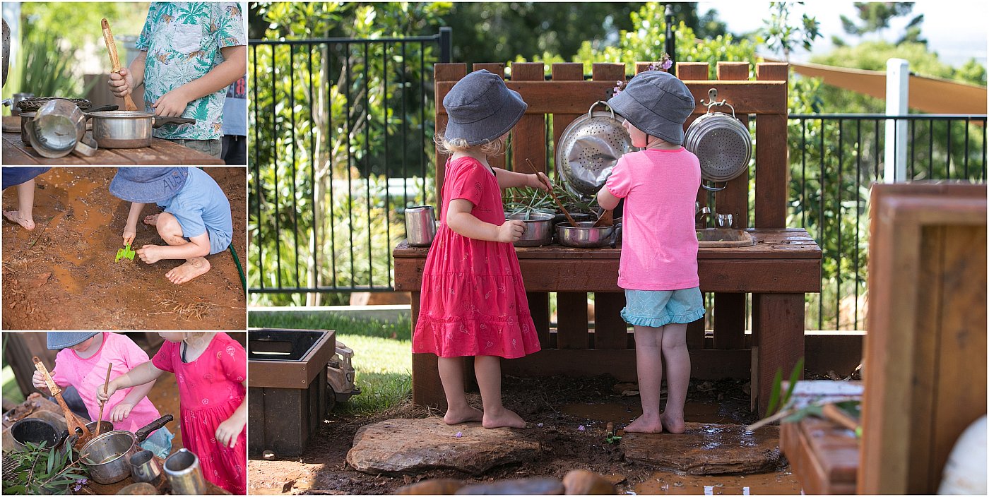 outdoor childcare advertising photographs