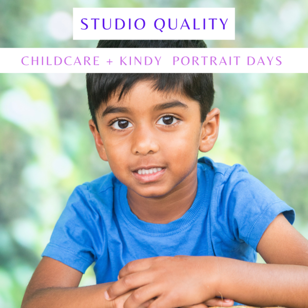 studio quality childcare portraits regional australia