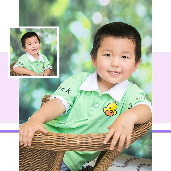 cute boy childcare photo